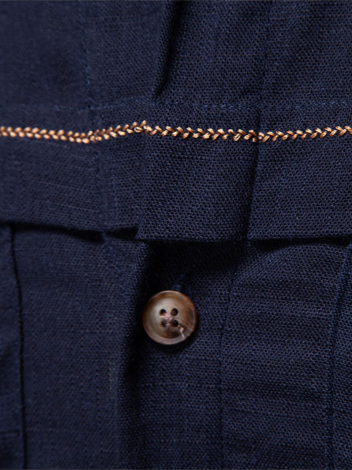 Men's Button Down Collared Neck Shirt