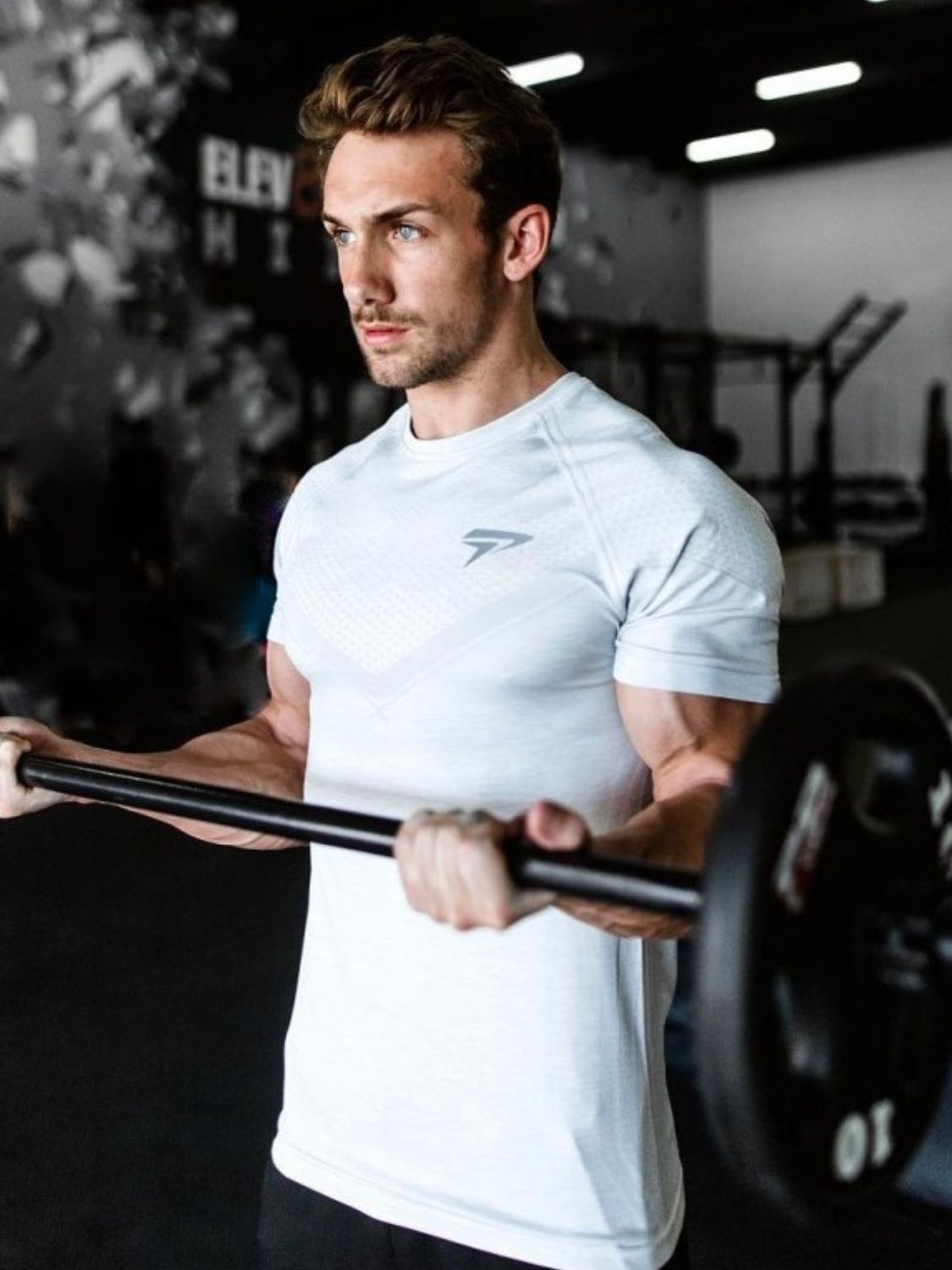 Men's Plus Size Round Neck Short Sleeve T-Shirt