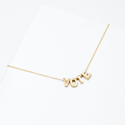 Vote Necklace by The National Memo