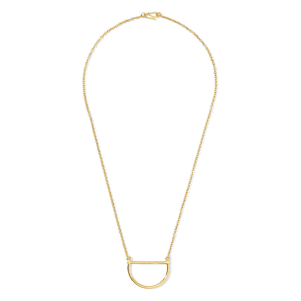 Half Moon Necklace by SLATE + SALT
