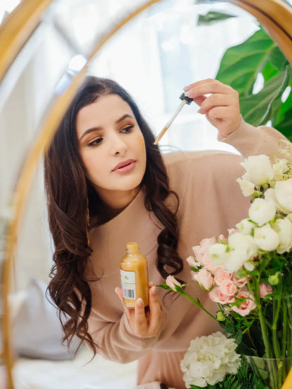 "24K Gold Glow" Body Oil by AMINNAH