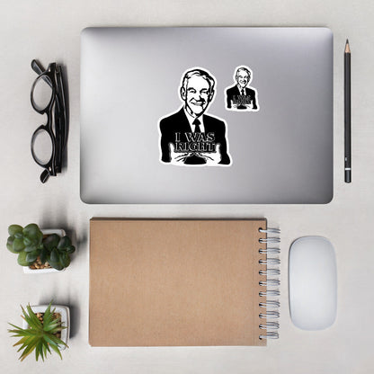 Ron Paul - I was Right Bubble-free stickers by Proud Libertarian