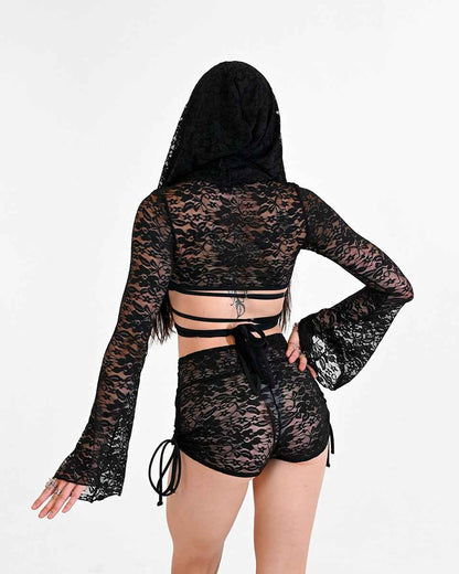 Lace Hood