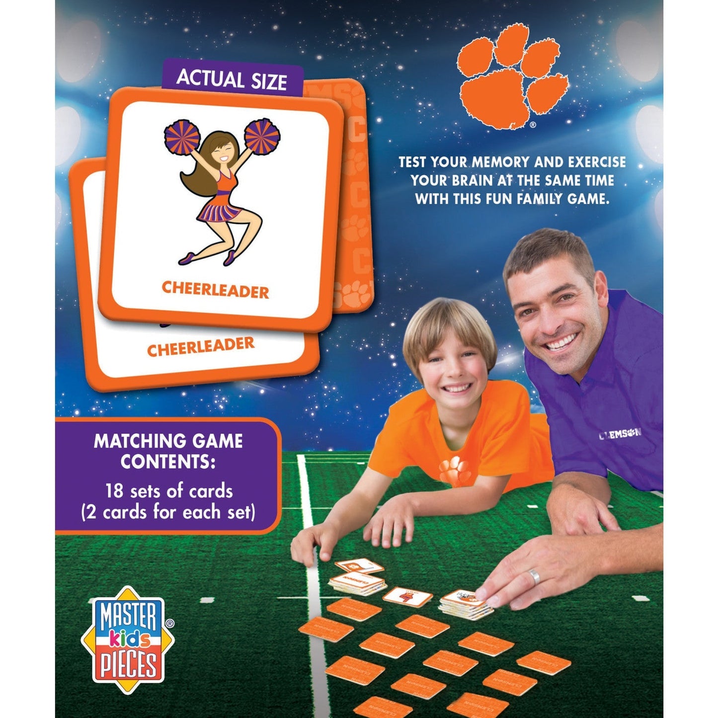 Clemson Tigers Matching Game by MasterPieces Puzzle Company INC