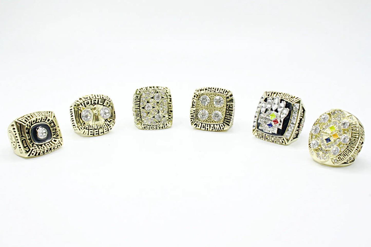 Pittsburgh Steelers Super Bowl Championship Ring Set