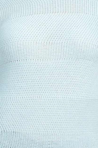 Lissy Crew Neck Long Sleeve Solid Knit Top by Curated Brands