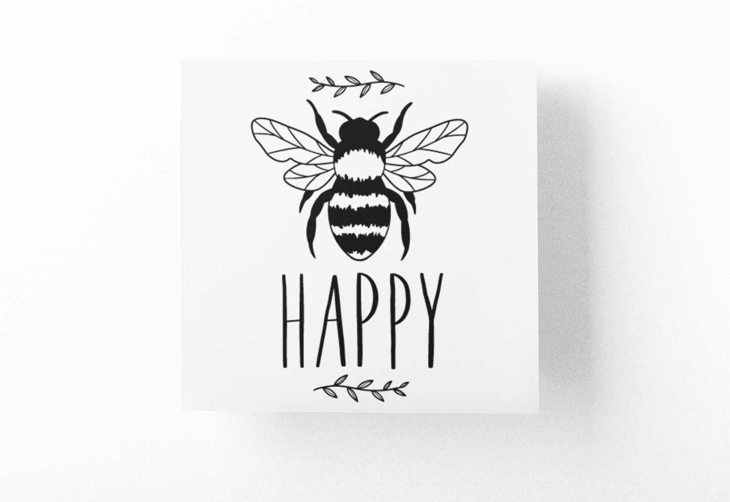 Bee Happy 1 Bumble Bee Sticker by WinsterCreations™ Official Store