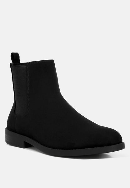 nitro micro suede chelsea boots by London Rag