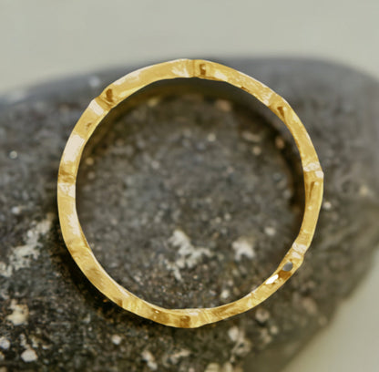 Amethyst Birthstone Stacker Ring by The Urban Charm by The Urban Charm