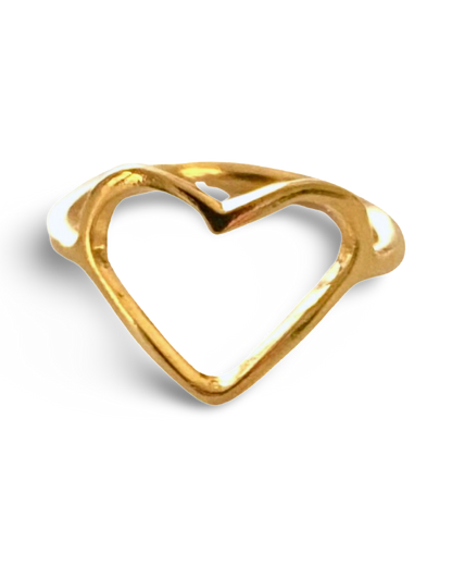 Heart Shaped Ring by The Urban Charm by The Urban Charm