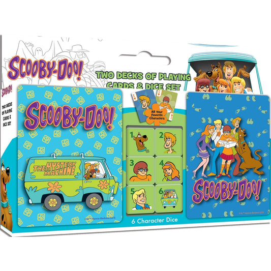 Scooby Doo 2-pack Playing Cards & Dice Set by MasterPieces Puzzle Company INC