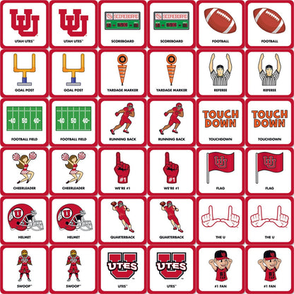 Utah Utes Matching Game by MasterPieces Puzzle Company INC