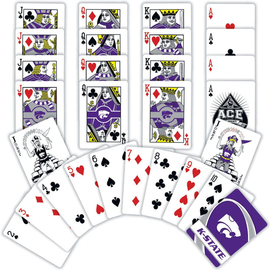 Kansas State Wildcats Playing Cards - 54 Card Deck by MasterPieces Puzzle Company INC
