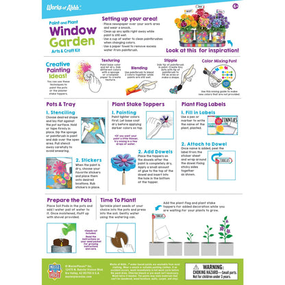 Window Garden Arts & Craft Kit by MasterPieces Puzzle Company INC