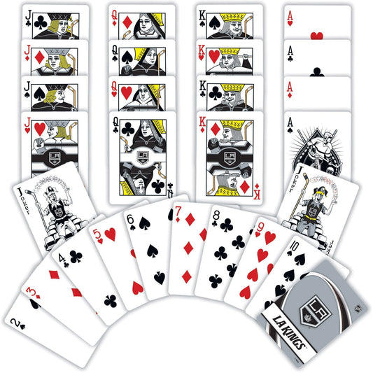 Los Angeles Kings Playing Cards - 54 Card Deck by MasterPieces Puzzle Company INC